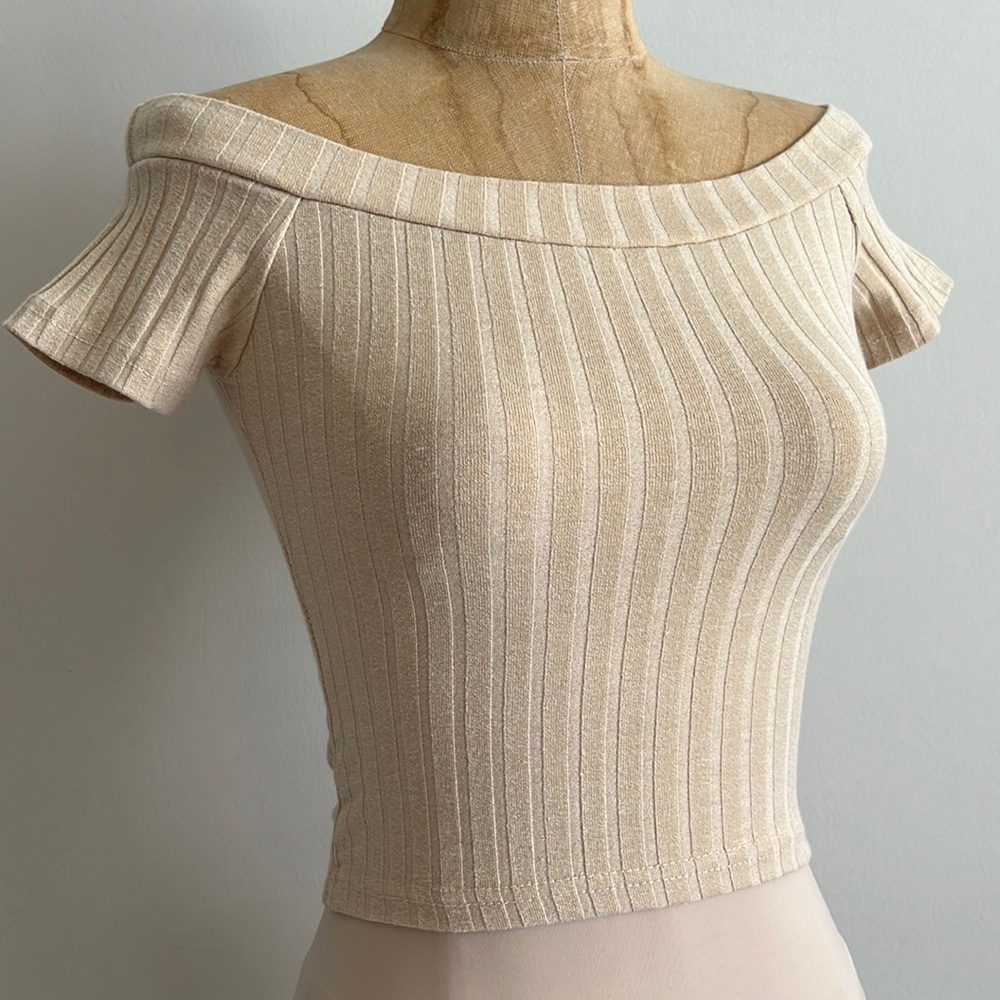 Showpo Ribbed Crop - Picture 2 of 5
